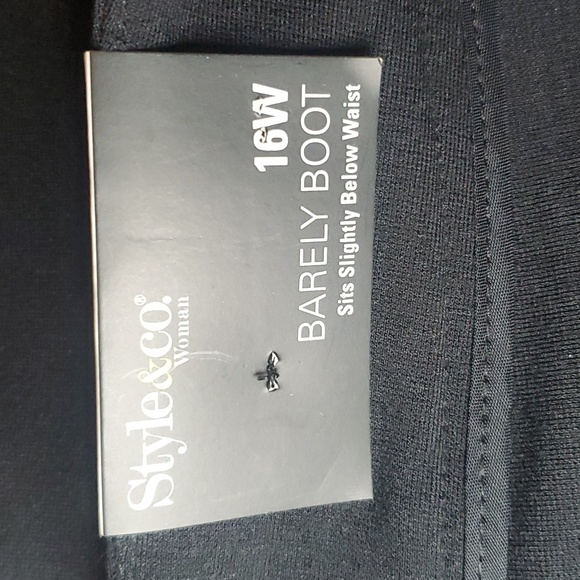 Style & Co Barely Boot Pants - Picture 4 of 7